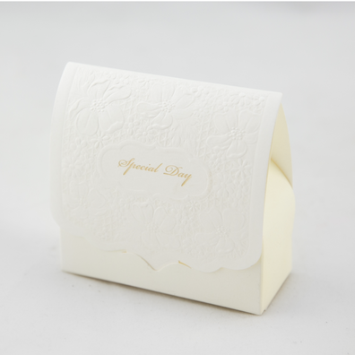 White gold purse box